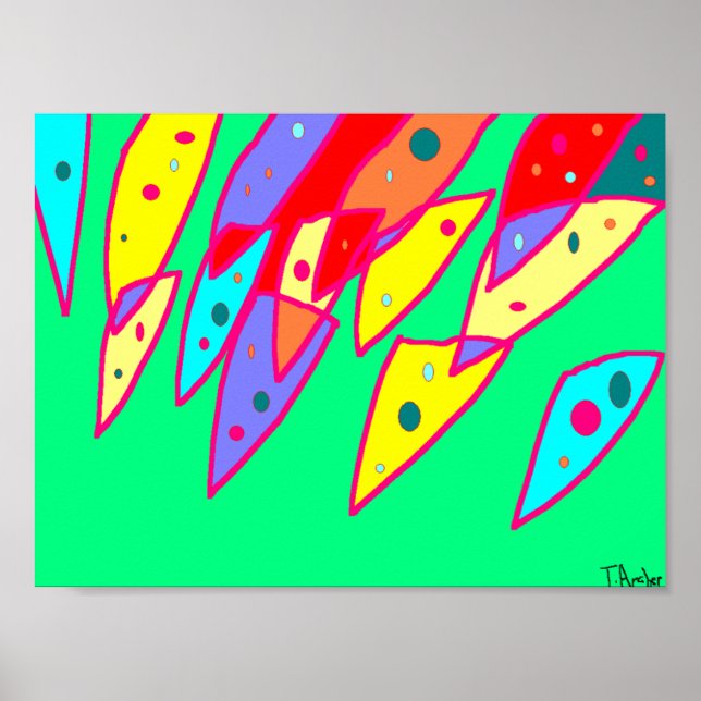 Poster d'une image brillante (Devant)