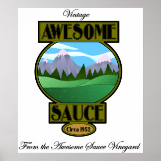 Poster d'une sauce géniale