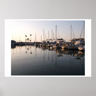 Poster Dunedin Florida Marina