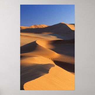 Poster Dunes du désert, Sossusvlei, Namib-Naukluft