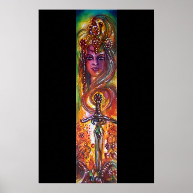 POSTER DURENDAL, ÉPÉE ROMANTIQUE ET L'ANGE (Devant)