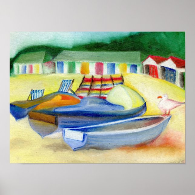 Poster Durley Chine Seagull 2012 (Devant)