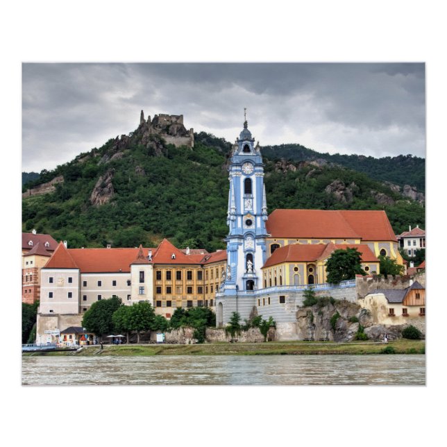 Poster Dürnstein À Der Wachau (Devant)
