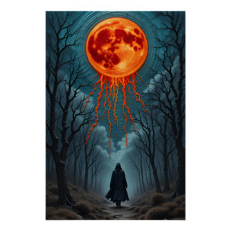 Poster Dusk brodé Ethereal