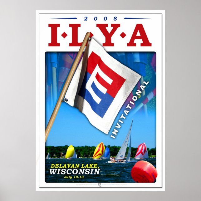 Poster E Race 2008 'clean' print (Devant)