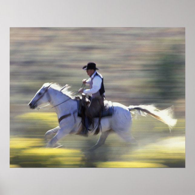 Poster É.-U., États-Unis, Oregon, Seneca, Ponderosa Ranch (Devant)