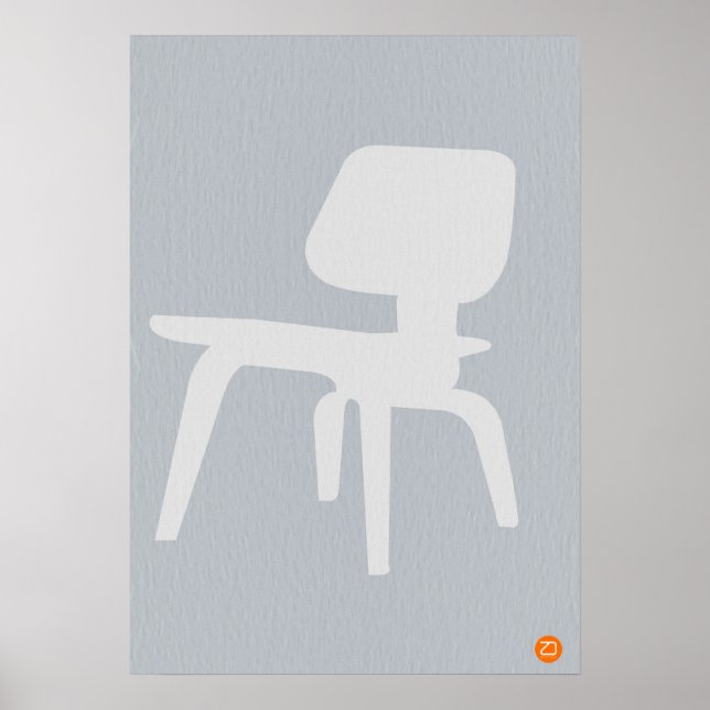Poster Eames Chair (Devant)