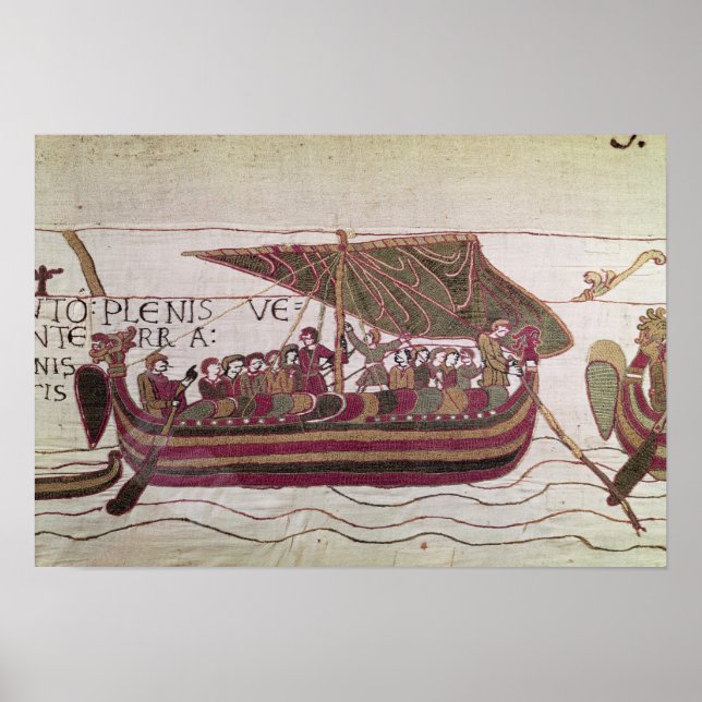 Poster Earl Harold avec ses voiles pleines de vent (Devant)