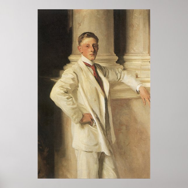 Poster Earl of Dalhousie by John Singer Sargent (Devant)
