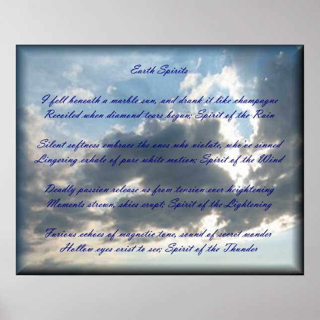 Poster "Earth Spirits" (Devant)