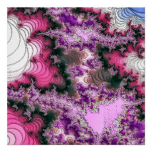 POSTER EAU ABSTRAITE