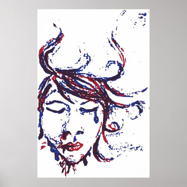 Poster eaux sombres (Devant)