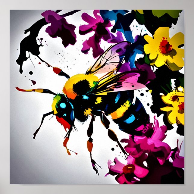 Poster éblouissant (Devant)