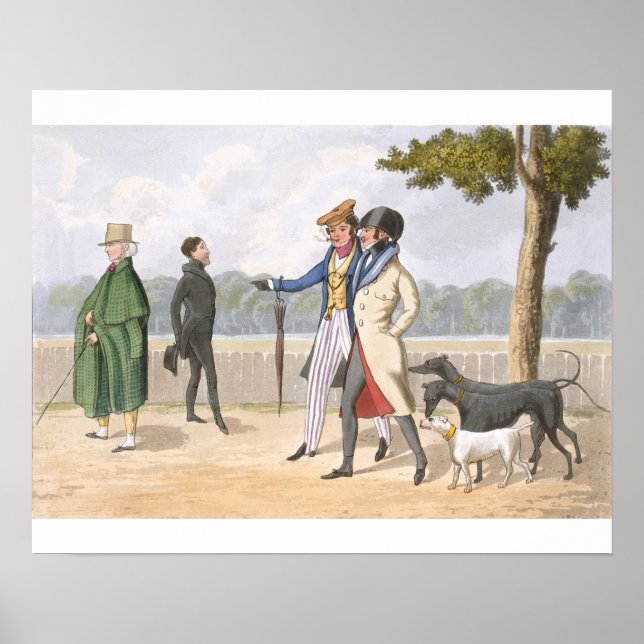 Poster Eccentricity, plate 11 from 'The Necessary Qualifi (Devant)