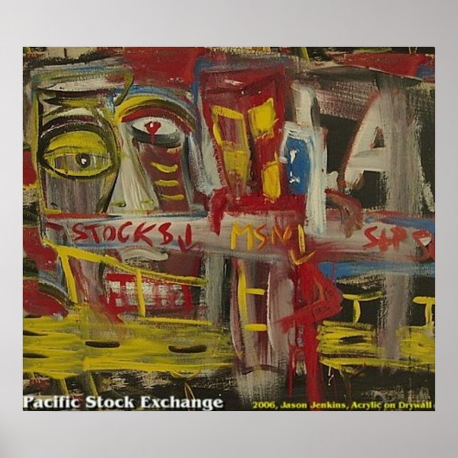 Poster Échange Stock Pacifique (Devant)