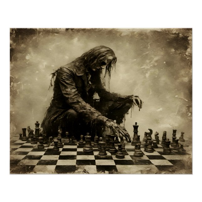 Poster Échecs (Devant)