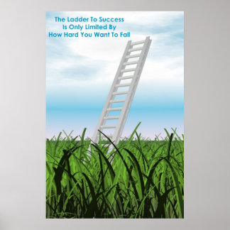 Poster Échelle de succès