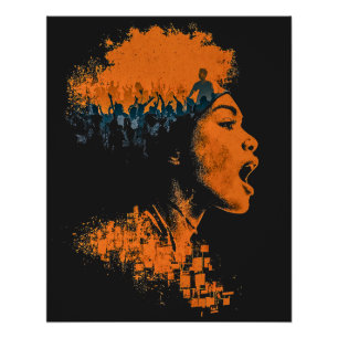 Poster Écho de la foule