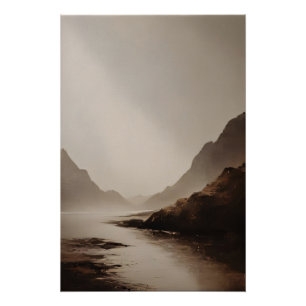 Poster Échos de brouillard