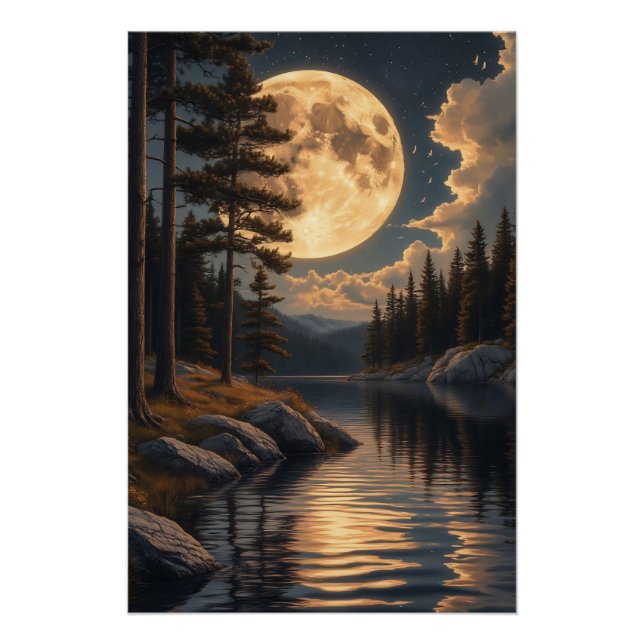 Poster Échos de la Lune d'or (Devant)