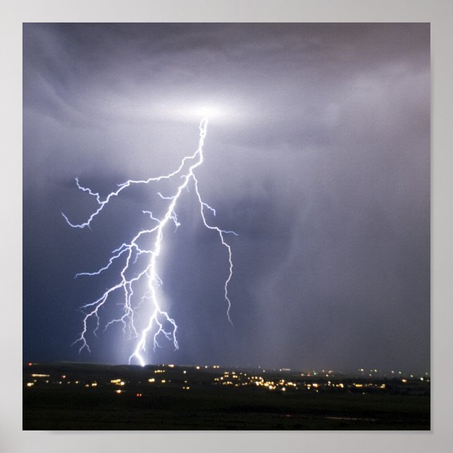 Poster Éclair Idaho (Devant)