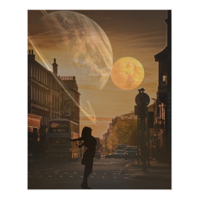 Poster Éclipse urbaine (Devant)