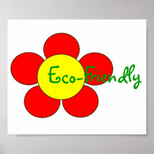 Poster "Eco-Friendly" - Personnalisable