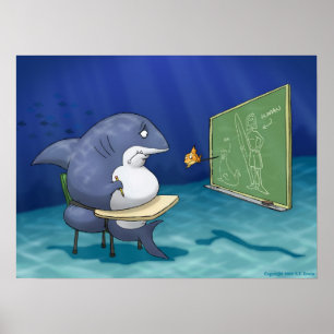 Poster École de requin