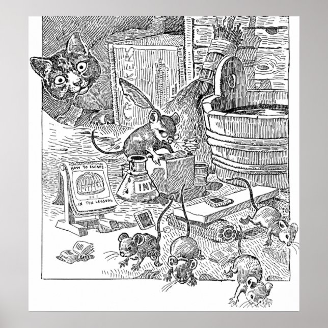 Poster École de souris (Devant)