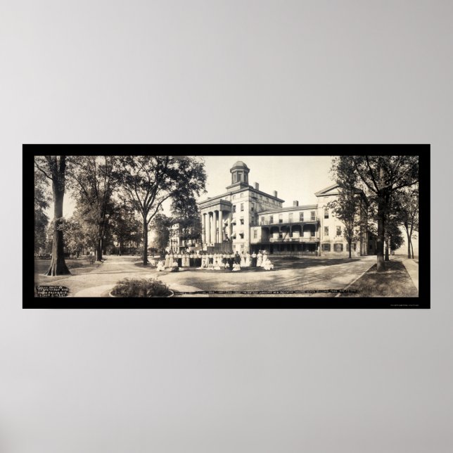 Poster École pour sourds, photo 1908 (Devant)