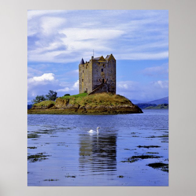 Poster Écosse, Highland, Wester Ross, Loch Linnhe. A (Devant)