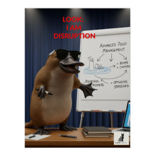 Poster Écoute, Je Suis Perturbateur