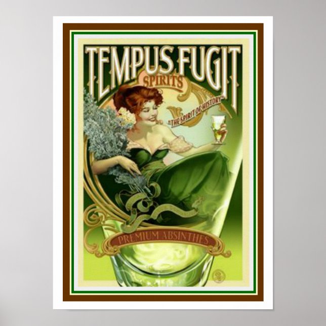 Poster Ecrans Tempus Fugit 12 x 16 (Devant)