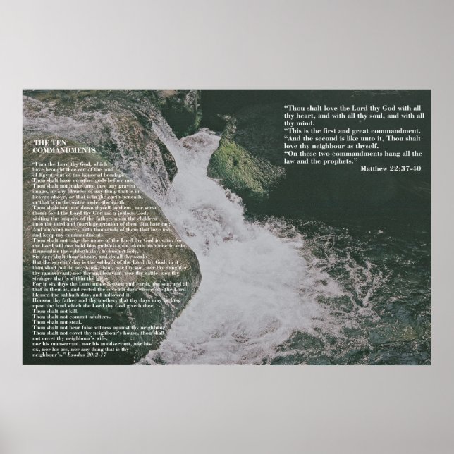 Poster Écriture de grâce et de vérité (Devant)