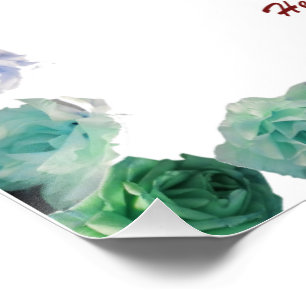 Poster Écriture, Psaume 11, Verse de la Bible,