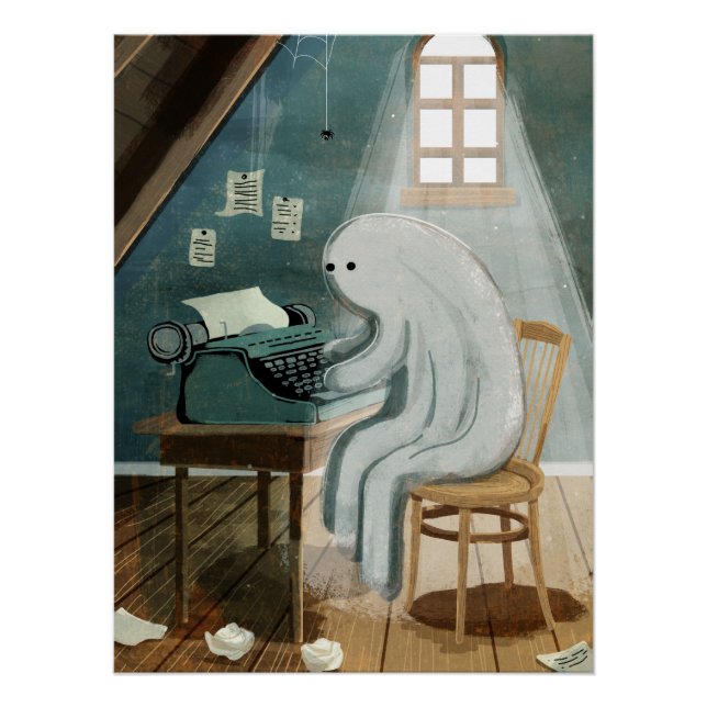 Poster Écrivain fantôme (Devant)