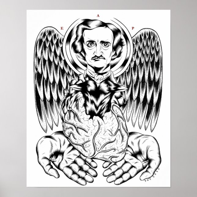 Poster Edgar Allan Poe (Devant)