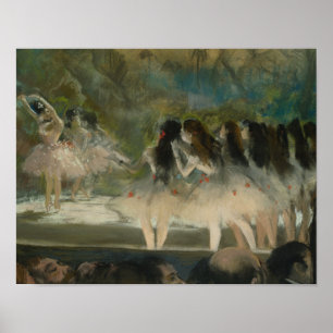 Poster Edgar Degas - Ballet à l'Opéra de Paris