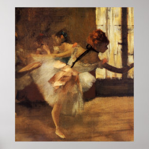 Poster Edgar Degas La Répétition De Danse