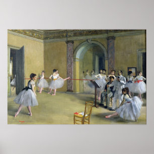 Poster Edgar Degas Le Foyer de danse