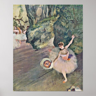 Poster Edgar Degas - L'étoile du ballet