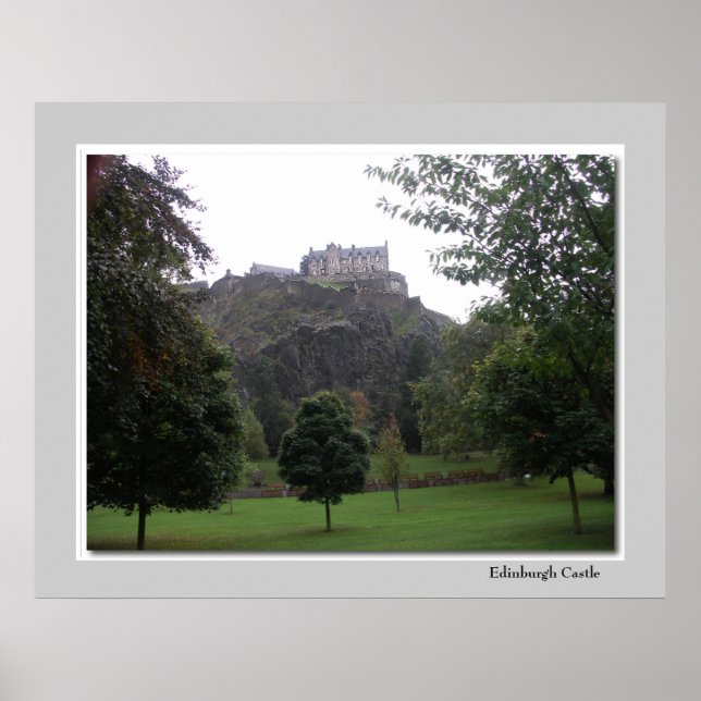 Poster Edinburgh Castle (Devant)