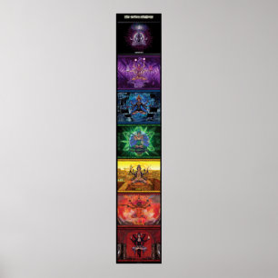 Poster Édition de bannière de déesses de Chakra 2ème