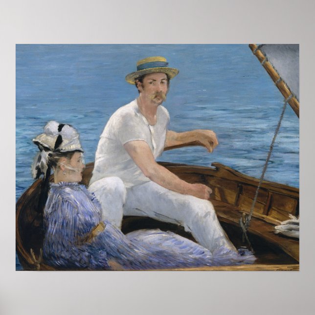 Poster Edouard Manet - Bateau (Devant)