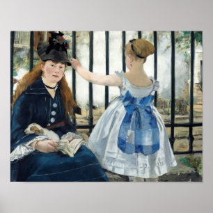 Poster Edouard Manet - Le Chemin De Fer