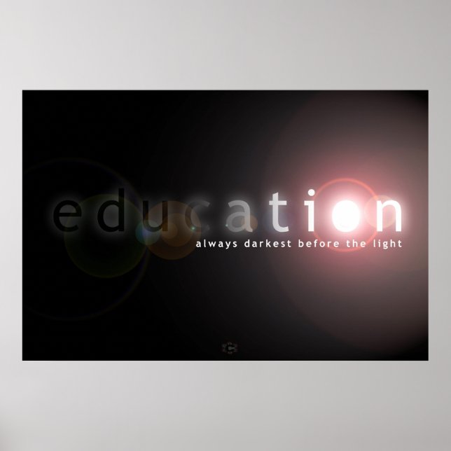 Poster Éducation (Devant)