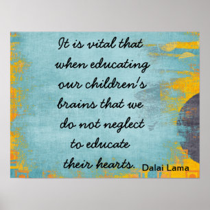 Poster Éduquer leur coeur