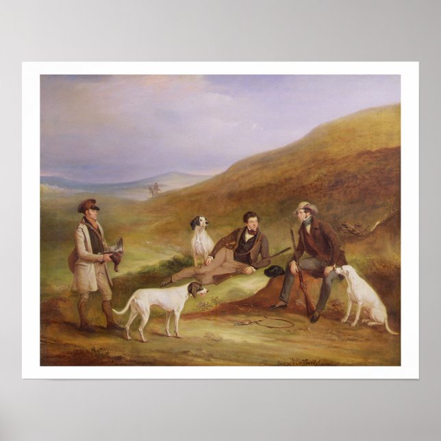 Poster Edward Horner Reynard et son frère George, Gro (Devant)