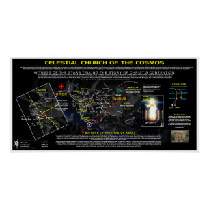 Poster Église céleste des Cosmos