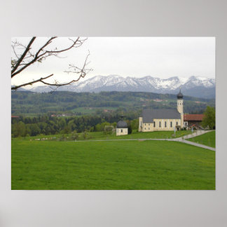 POSTER ÉGLISE D'APLINE